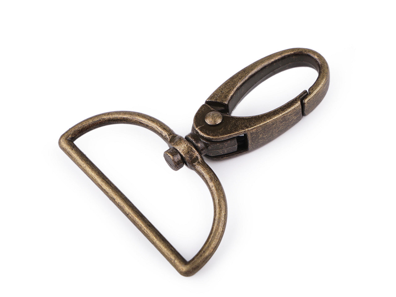Fermoirs/Mousquetons métalliques pivotants, pour sangle de 37 mm