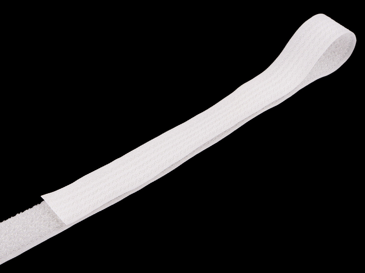 Bande Velcro mixte sur un seul ruban, largeur 20 mm - 1m