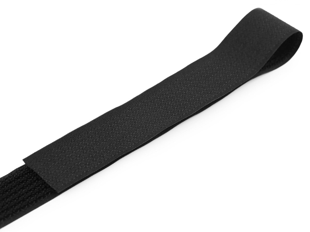 Bande Velcro mixte sur un seul ruban, largeur 30 mm - 1m