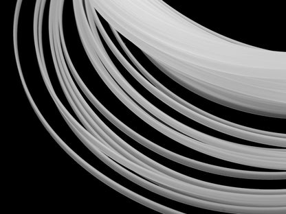 Baleine/Armature de soutien-gorge en plastique, largeur 6 mm