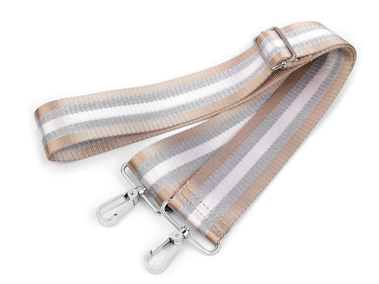 Sangle pour sac avec mousquetons, largeur 5 cm