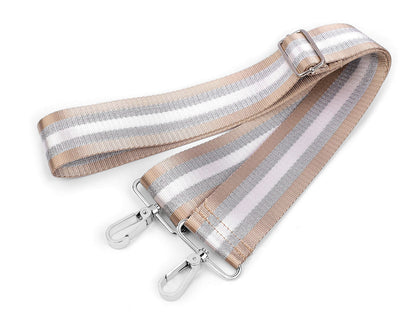 Sangle pour sac avec mousquetons, largeur 5 cm