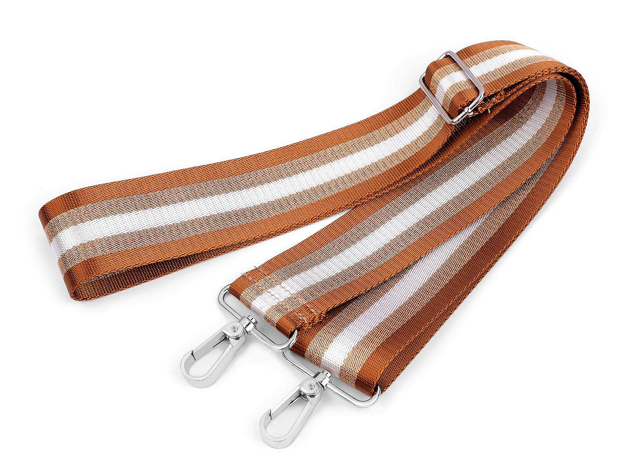 Sangle pour sac avec mousquetons, largeur 5 cm