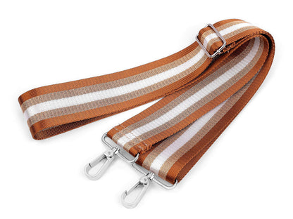 Sangle pour sac avec mousquetons, largeur 5 cm