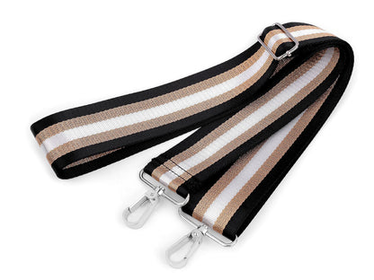 Sangle pour sac avec mousquetons, largeur 5 cm
