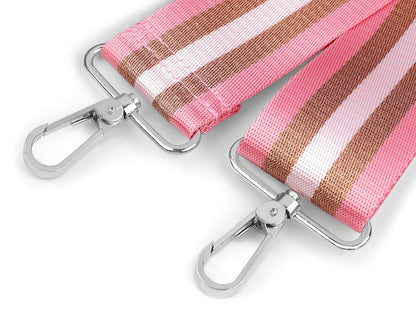 Sangle pour sac avec mousquetons, largeur 5 cm