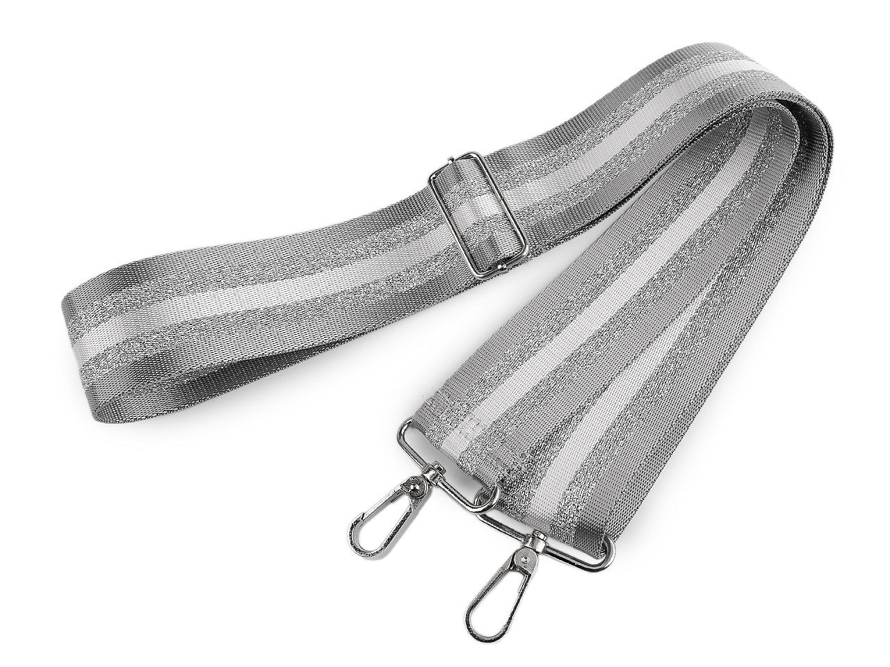 Sangle pour sac avec mousquetons, largeur 5 cm