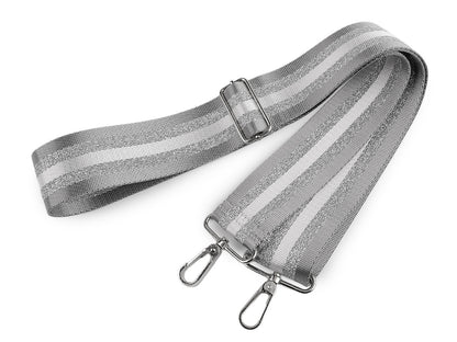 Sangle pour sac avec mousquetons, largeur 5 cm