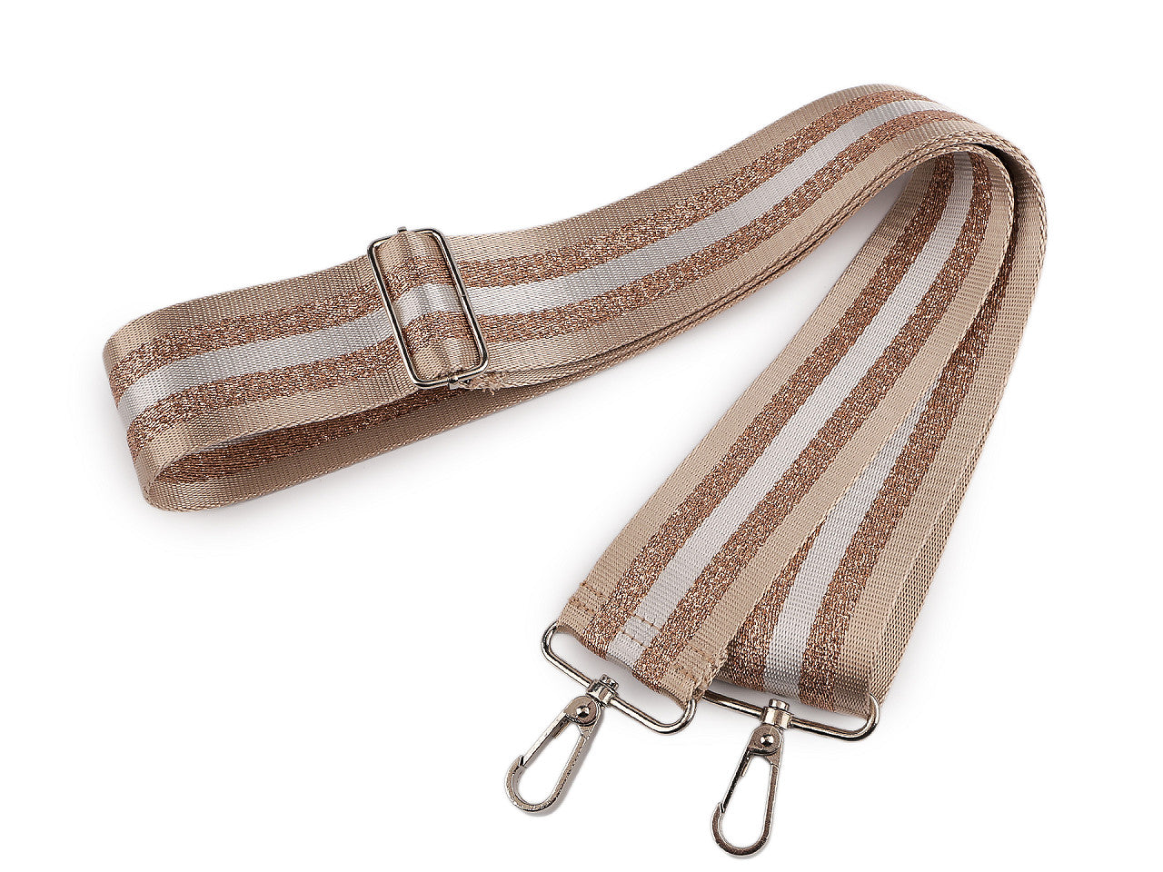 Sangle pour sac avec mousquetons, largeur 5 cm