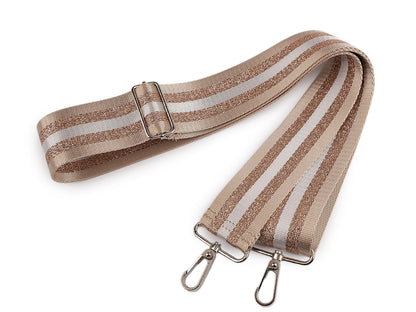 Sangle pour sac avec mousquetons, largeur 5 cm