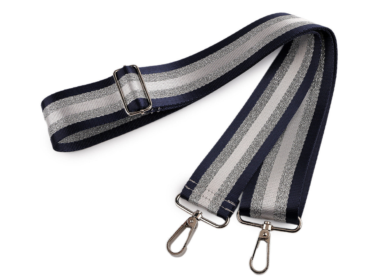 Sangle pour sac avec mousquetons, largeur 5 cm