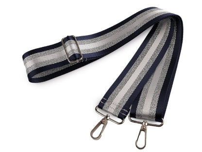 Sangle pour sac avec mousquetons, largeur 5 cm