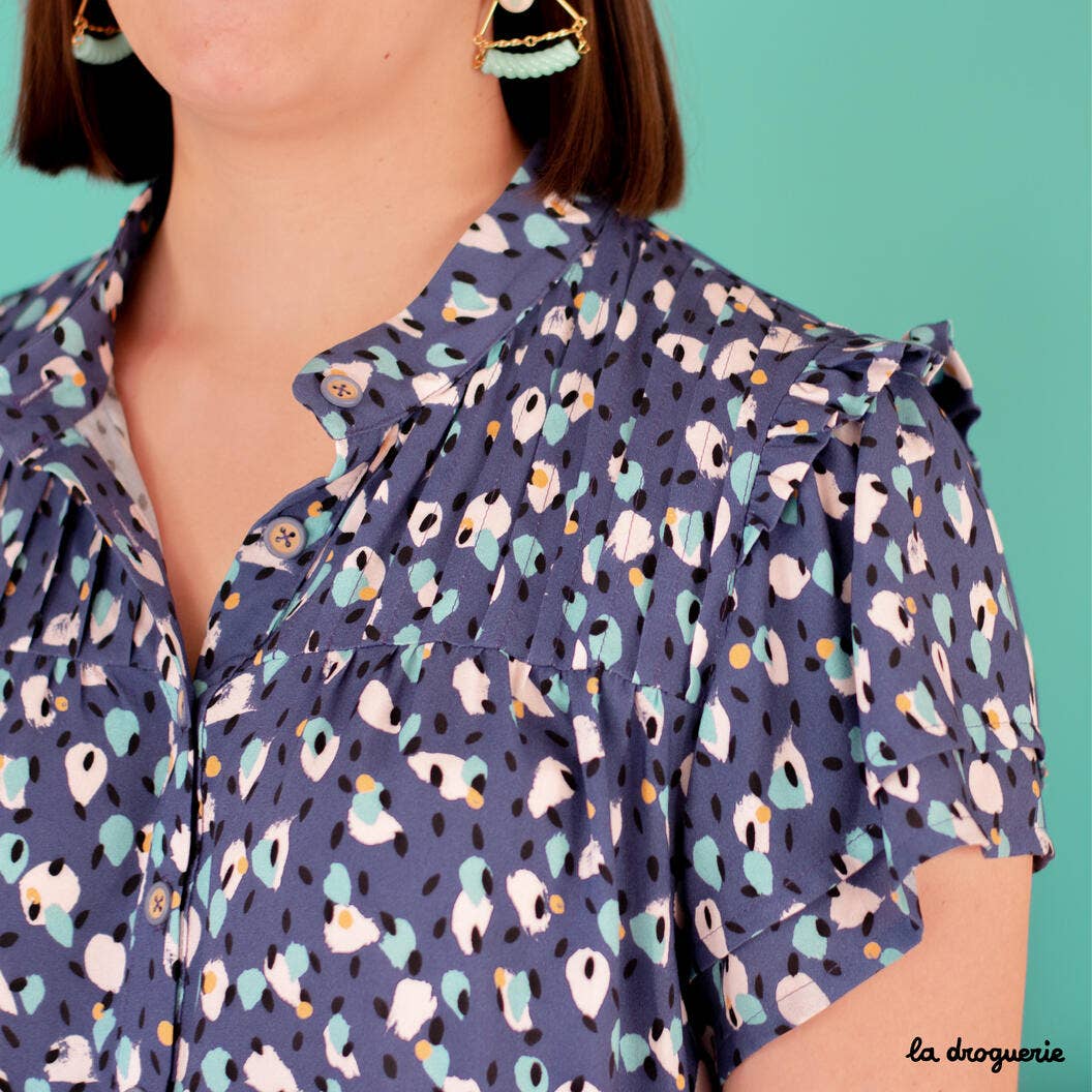 LA DROGUERIE - Patron couture de la blouse et robe Dijon – Happy as a bee