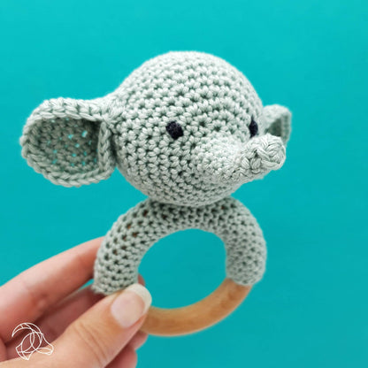 Hardicraft - Kit de crochet à faire soi-même - Hochet Elephant