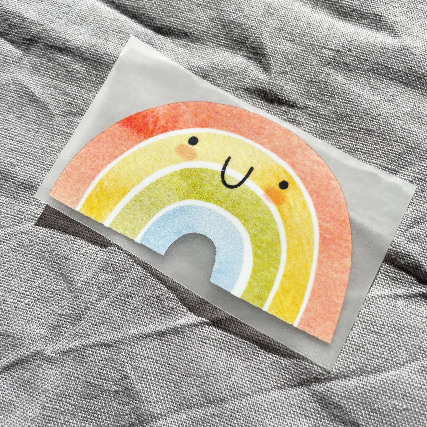 Hannahs Firlefanz - Image à repasser arc-en-ciel, écusson pour enfants, idée cadeau