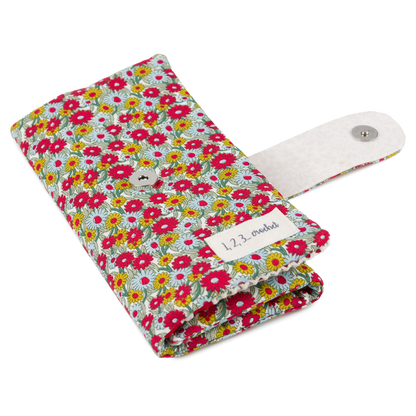 Com'1 Idée - Kit pochette pour crochets & Co | rouge