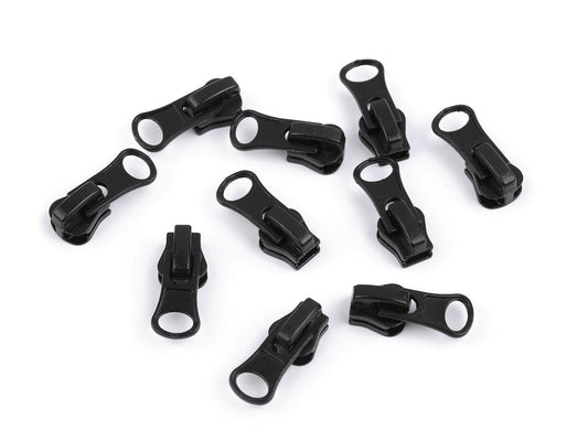 Glissière pour fermetures Éclair en plastique, No 3 - 10pc
