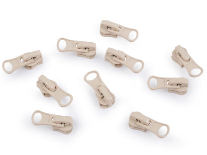 Glissière pour fermetures Éclair en plastique, No 3 - 10pc