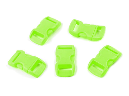 Mini boucle à déclenchement latéral, courbée, largeur 10 mm