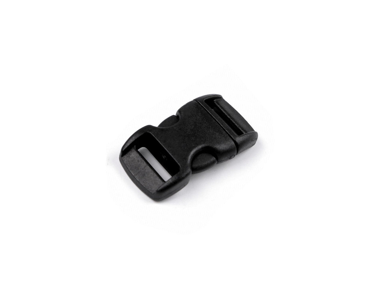 Mini boucle à déclenchement latéral, courbée, largeur 10 mm