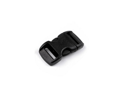 Mini boucle à déclenchement latéral, courbée, largeur 10 mm
