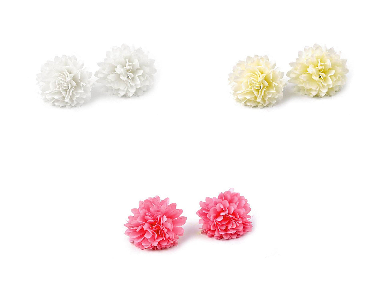Bouton de chrysanthème artificielle, Ø 5 cm