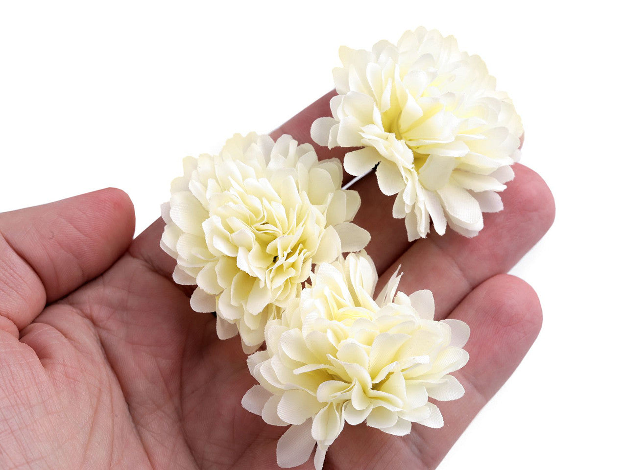Bouton de chrysanthème artificielle, Ø 5 cm
