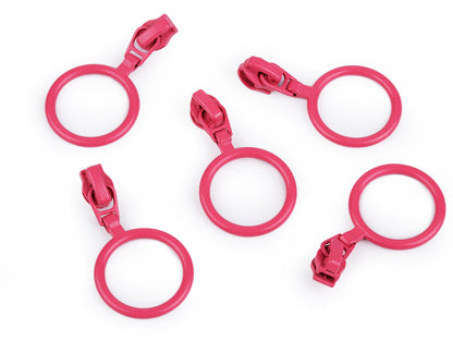 Tirette pour FAG en nylon/spirale, n°3, avec anneau coloré