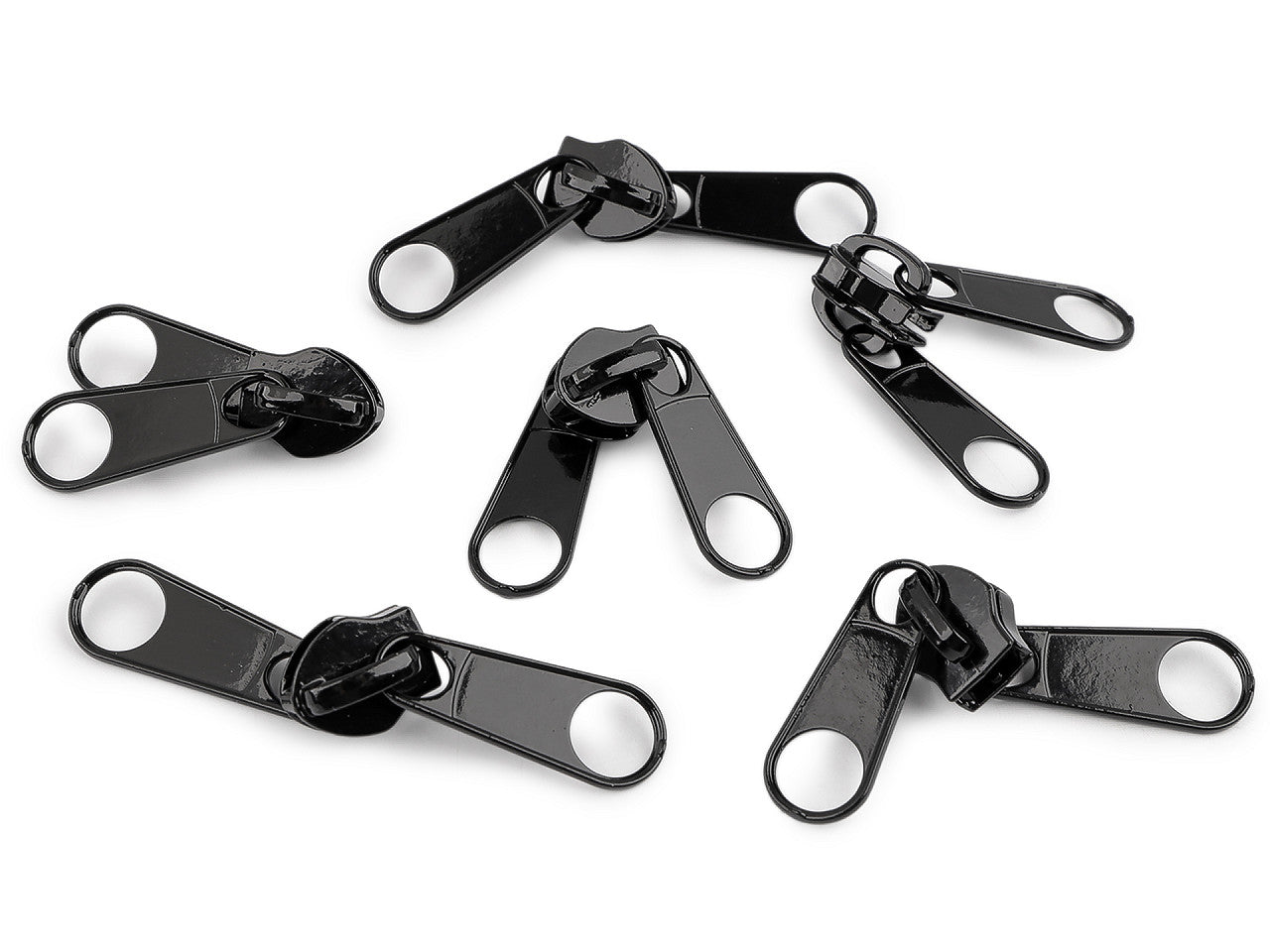 Curseur pour FAG  en nylon/spirale, n° 10, bidirectionnelle - 10pc