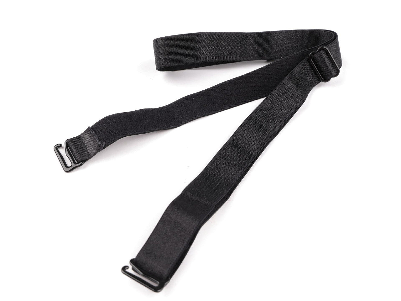 Bretelle de soutien-gorge pour dos nu avec fermoir métallique, largeur 15 mm