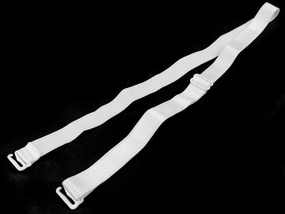 Bretelle de soutien-gorge pour dos nu avec fermoir métallique, largeur 15 mm