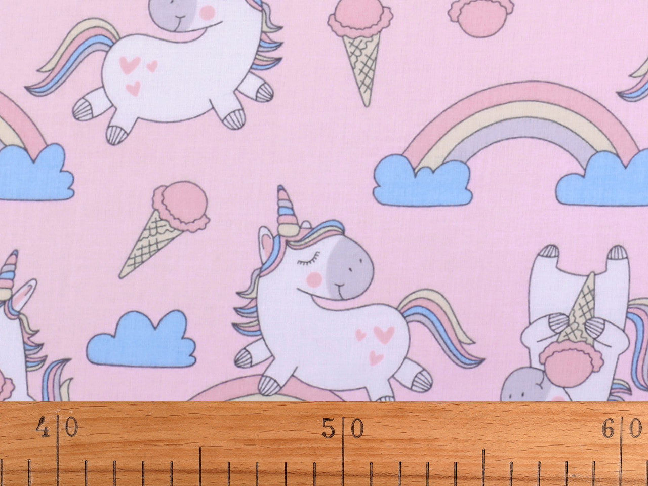 Tissu/Toile en coton, Licornes
