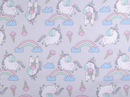 Tissu/Toile en coton, Licornes