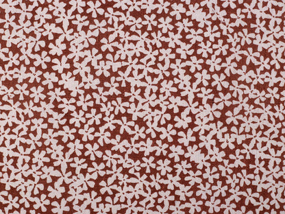 Tissu en coton/Imitation lin, épais, Fleurs