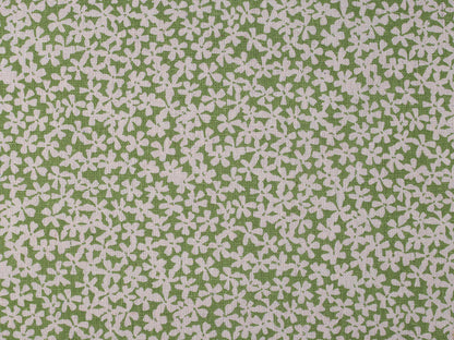 Tissu en coton/Imitation lin, épais, Fleurs