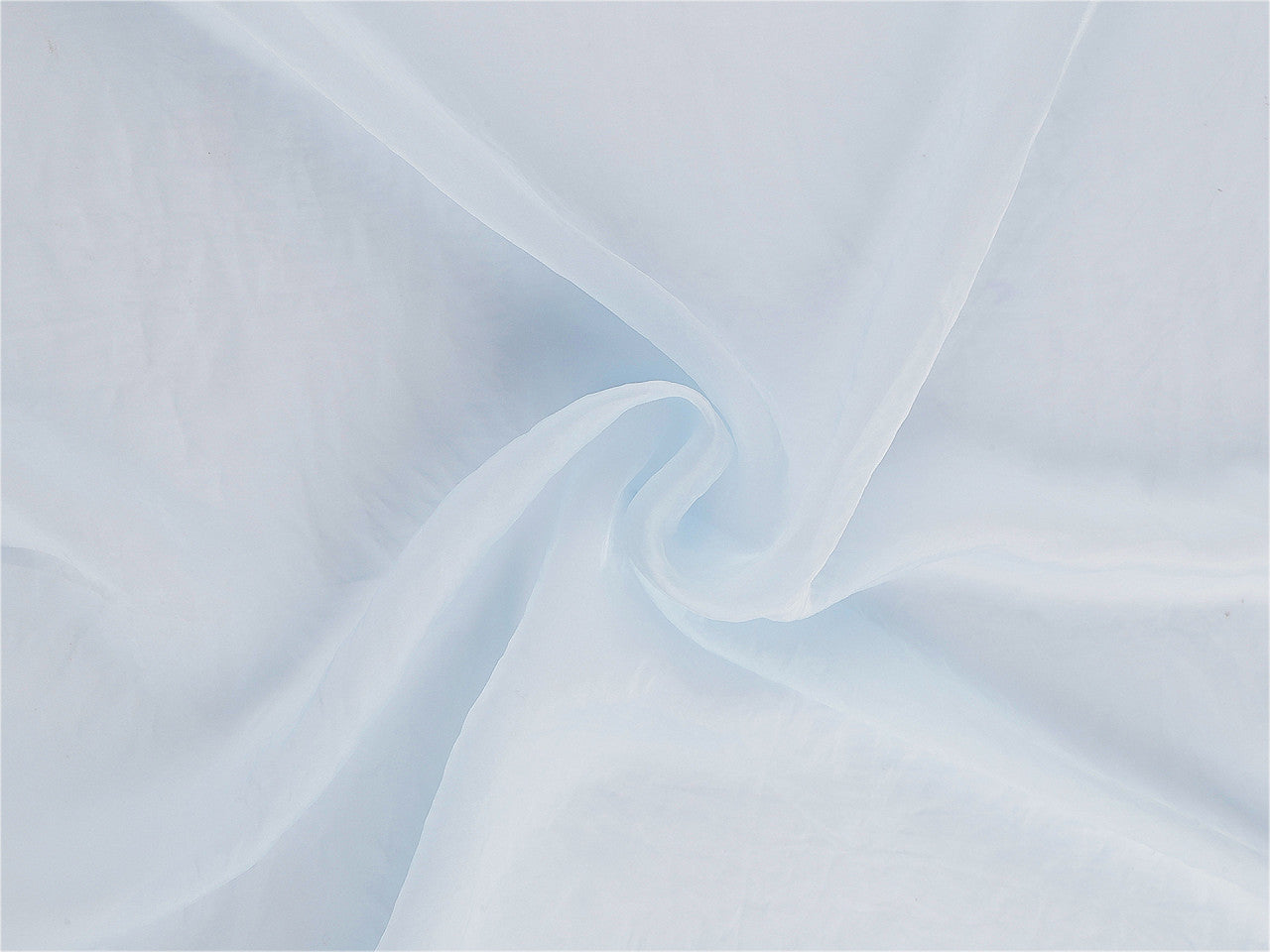 Organza décoratif pour habillement, mat, crêpe - 1m