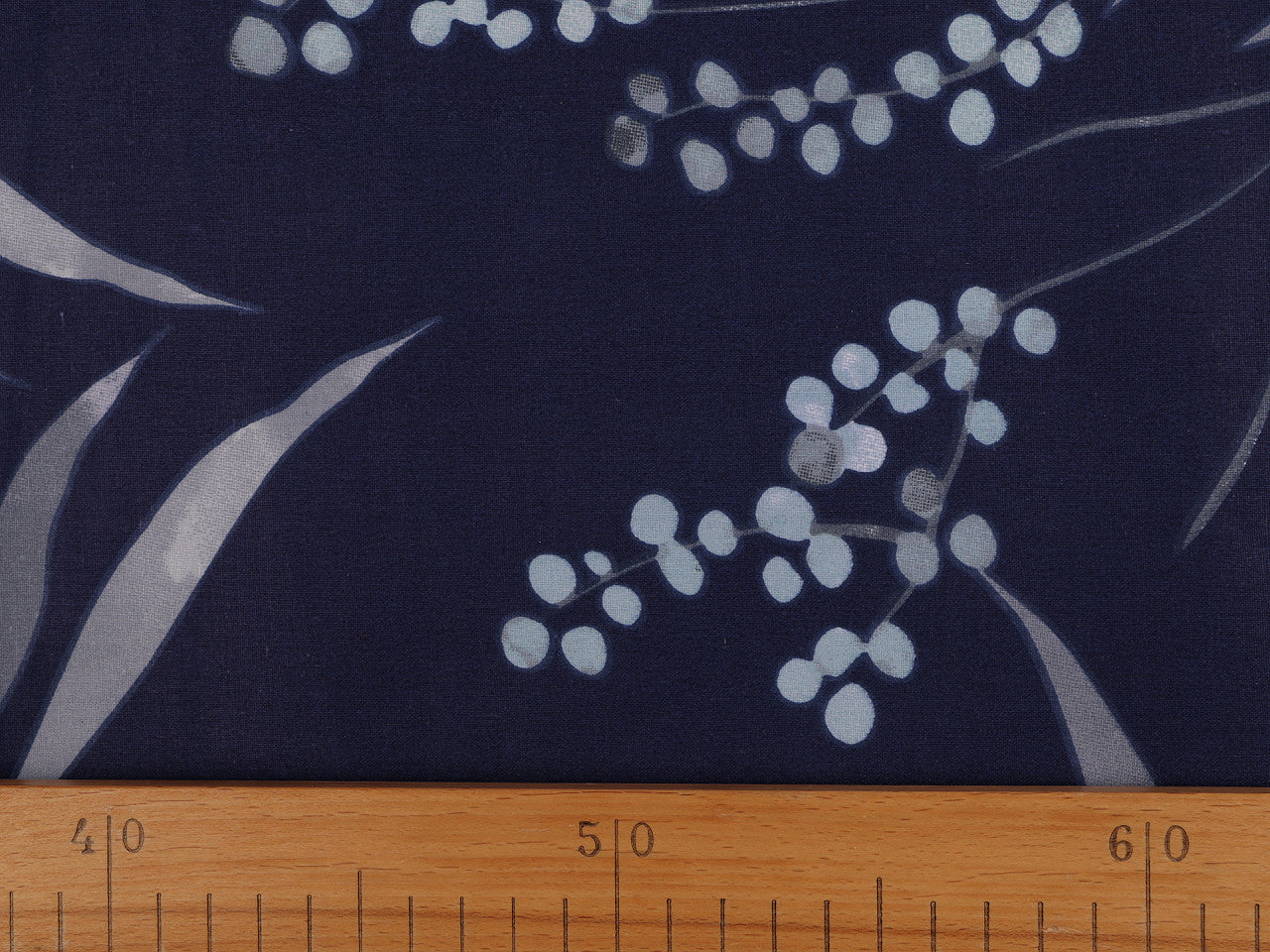 Tissu/Toile en coton, Feuilles, plantes, largeur 220 cm - 1m