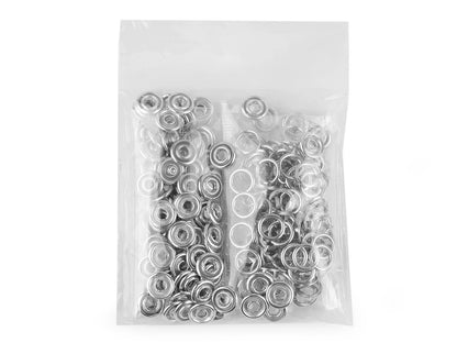 Boutons pression Roland Baby, Ø 10 mm, pour tissus fins, en vrac - 50set