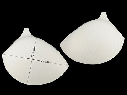 Coussinets de soutien-gorge pour maillots de bain et corsets, taille 38, respirants