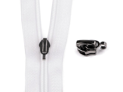Curseur pour FAG  en nylon, N<sup>o</sup> 5, avec crochet pendentif