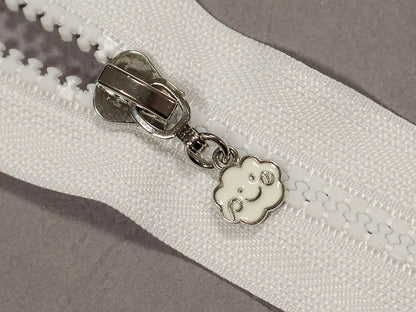 Curseur pour FAG  en plastique No 5 avec crochet pendentif