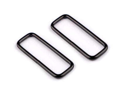 Anneau métallique pour sangle, largeur 50 mm