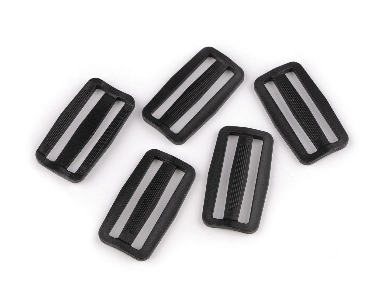 Ajusteur de glissière Tri-Glide en plastique, largeur 50 mm
