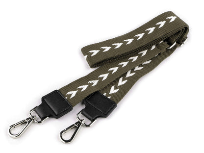 Sangle pour sac à main avec mousquetons, largeur 3,8 cm