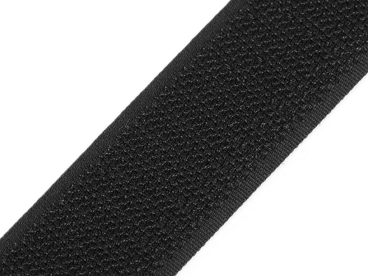 Bande Velcro, bande à crochets uniquement, largeur 38 mm - 1m