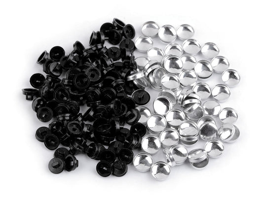 Bouton auto-couvert, taille 11,4mm