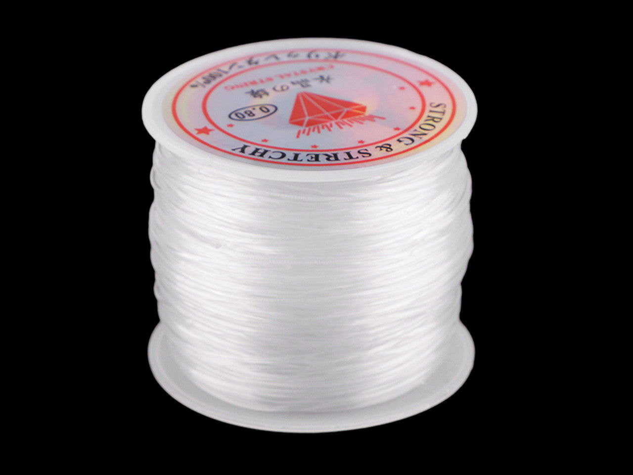 Fil de nylon transparent, Ø 0,8 mm - 1pc
