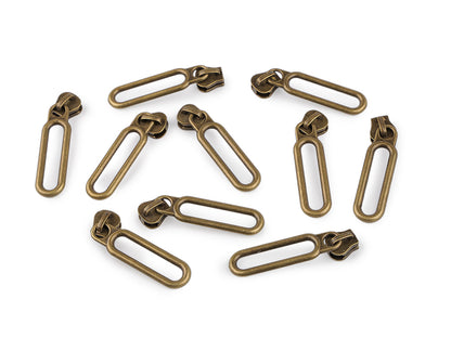 Glissière pour fermetures Éclair en plastique, No 5 - 10pc