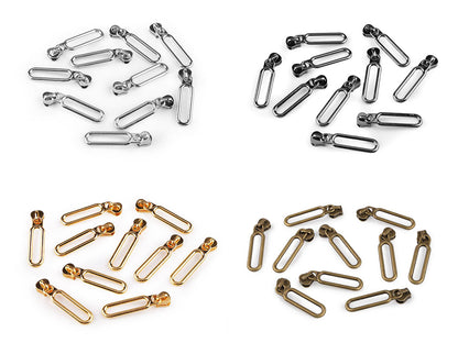 Glissière pour fermetures Éclair en plastique, No 5 - 10pc