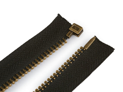 Ensemble de butées inférieures pour réparation de fermetures Éclair en nylon ou en métal